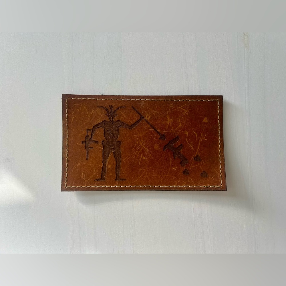 Brown Leather Card Holder